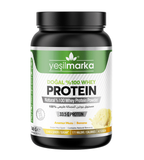 Natural whey protein powder with banana flavor 748g from Yeshil brand