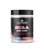 BCAA sports supplement with amino acids from Yesil brand - unflavored - 265g