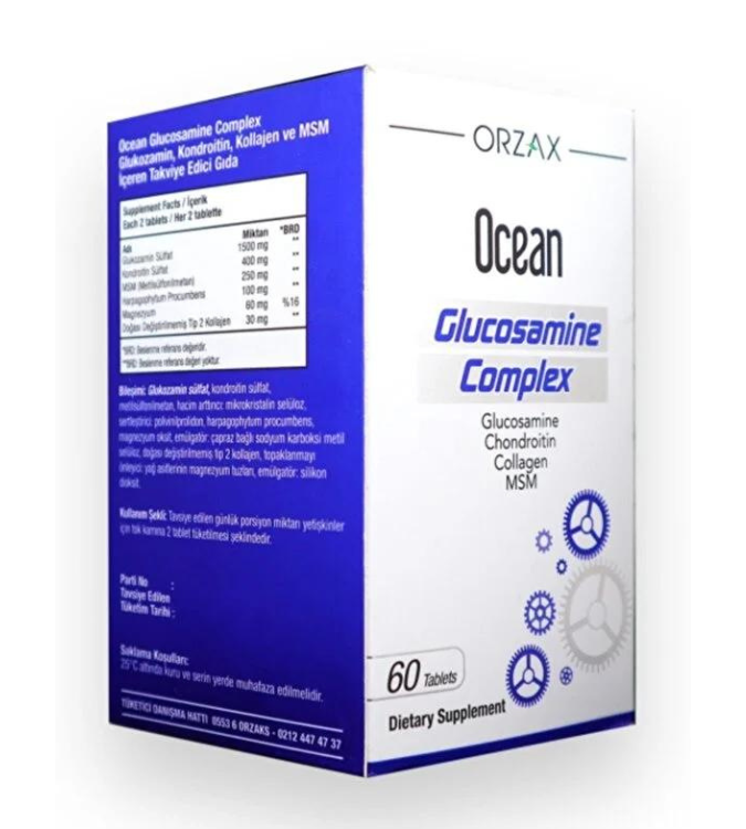 Orzax Ocean Dietary Supplement - 60 Capsules