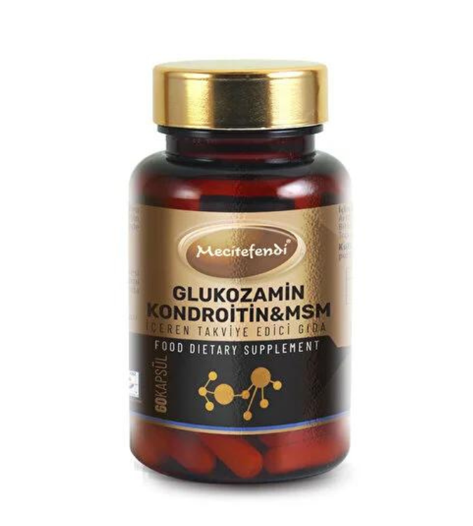 A nutritional supplement from Majid Effendi that contains glucosamine and chondroitin - 60 capsules - 710 ml