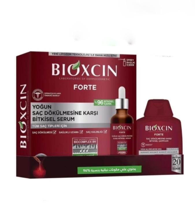 Bioxin Forte shampoo set 300 ml and serum 3 x 50 ml