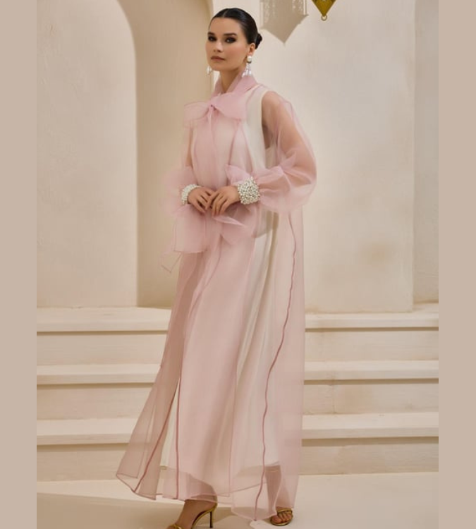 Valeria organza abaya
