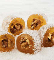 حلقوم تركي ملفوف بالجوز وجوز الهند - 500 جرام