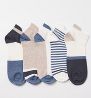 Men's Sock Set (5 Pairs) - Multicolor with Comfortable Design