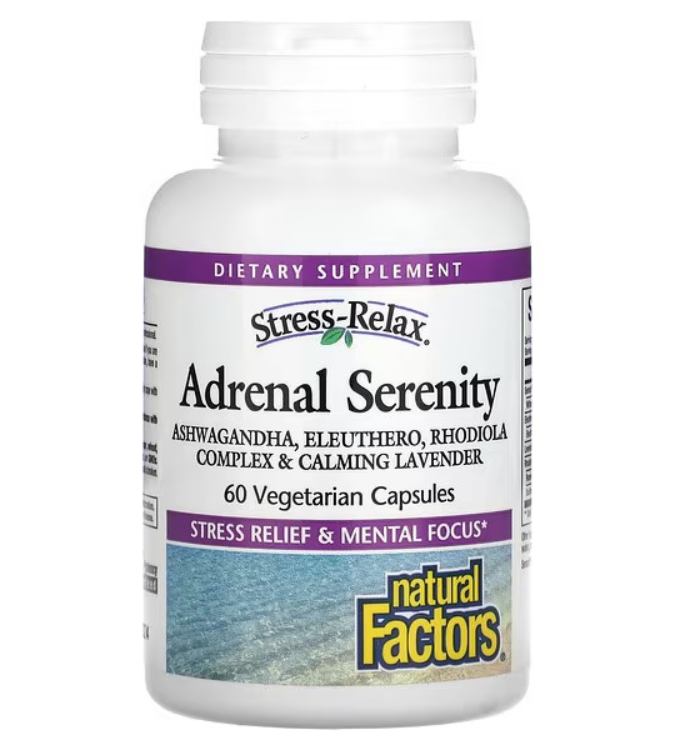 Adrenal Support Herbal Supplement 60 Capsules
