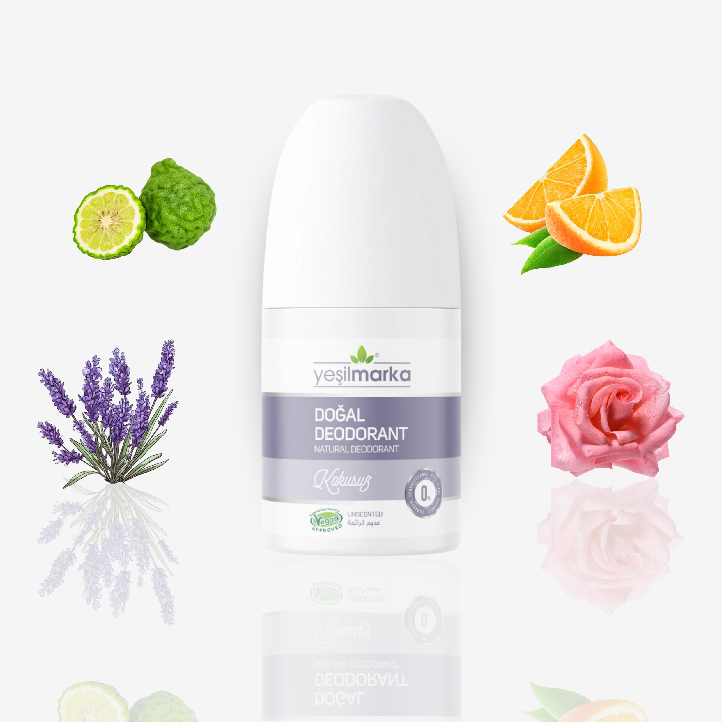 Natural deodorant from Yeshil brand