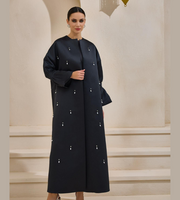 Bella satin abaya