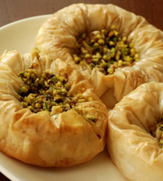 عش البلبل بالفستق الحلبي