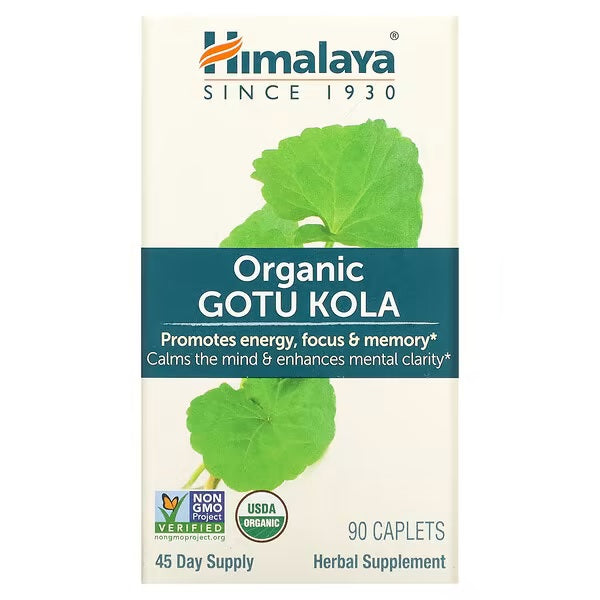 Organic Gotu Kla Herb Supplement 90 Capsules