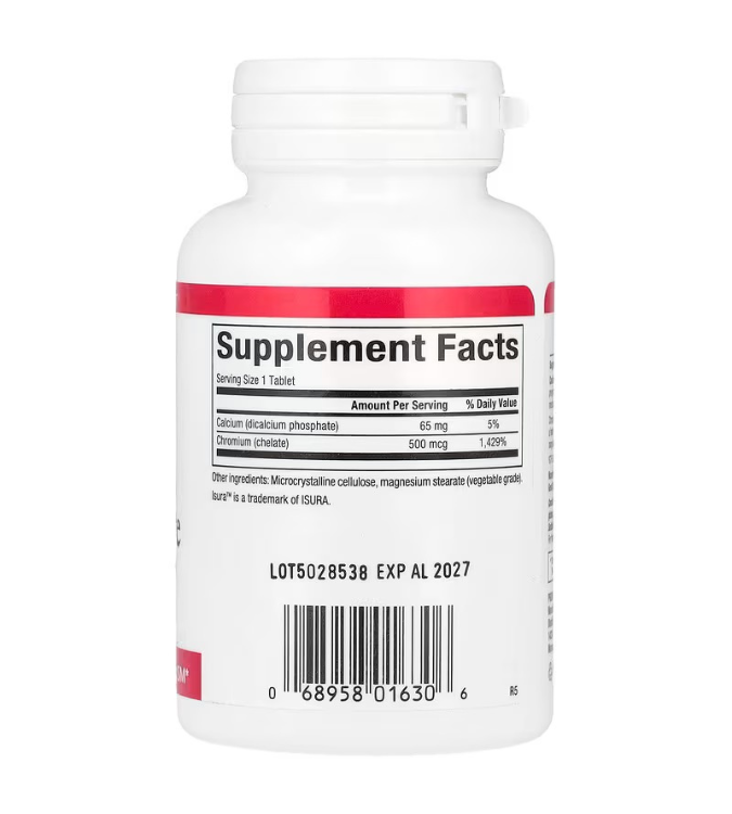 GTF Chromium Mineral Supplement 90 Capsules
