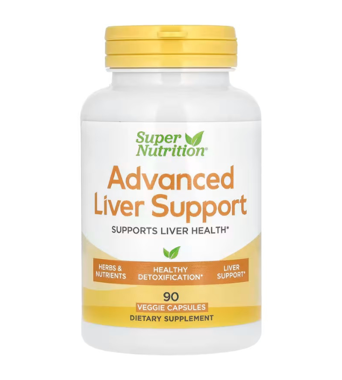 Advanced Liver Support Herbal Supplement 90 Capsules