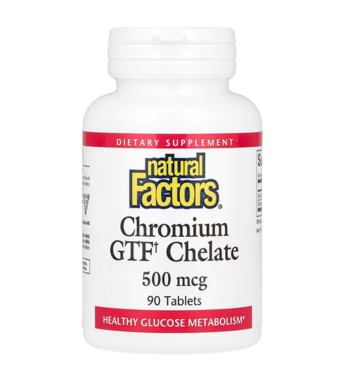 GTF Chromium Mineral Supplement 90 Capsules