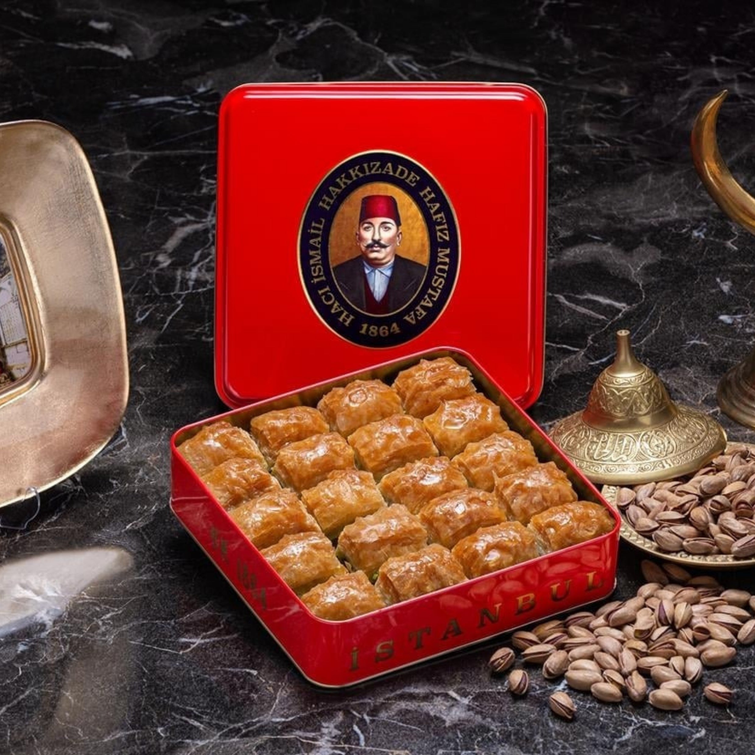 Classic Baklava with Pistachios by Hafiz Mustafa