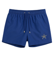 شورت سباحة رجالي كحلي بتطريز نجمة بحر