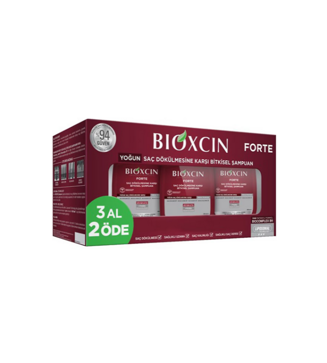 Bioxin Forte 300 ml x 3 shampoo for all hair types