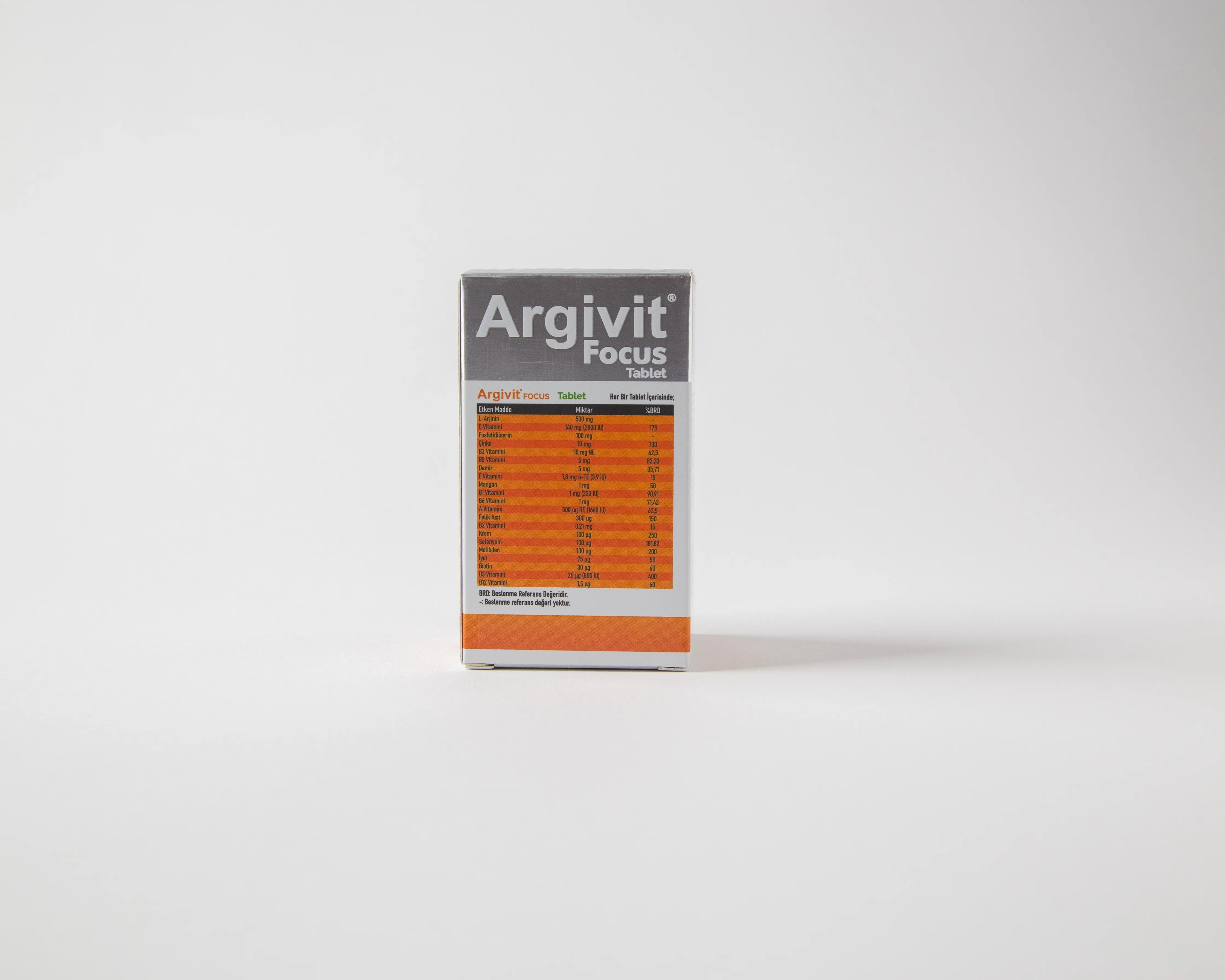 ArgiVite Focus – Food supplement to increase height, enhance concentration and immunity | 30 tablets