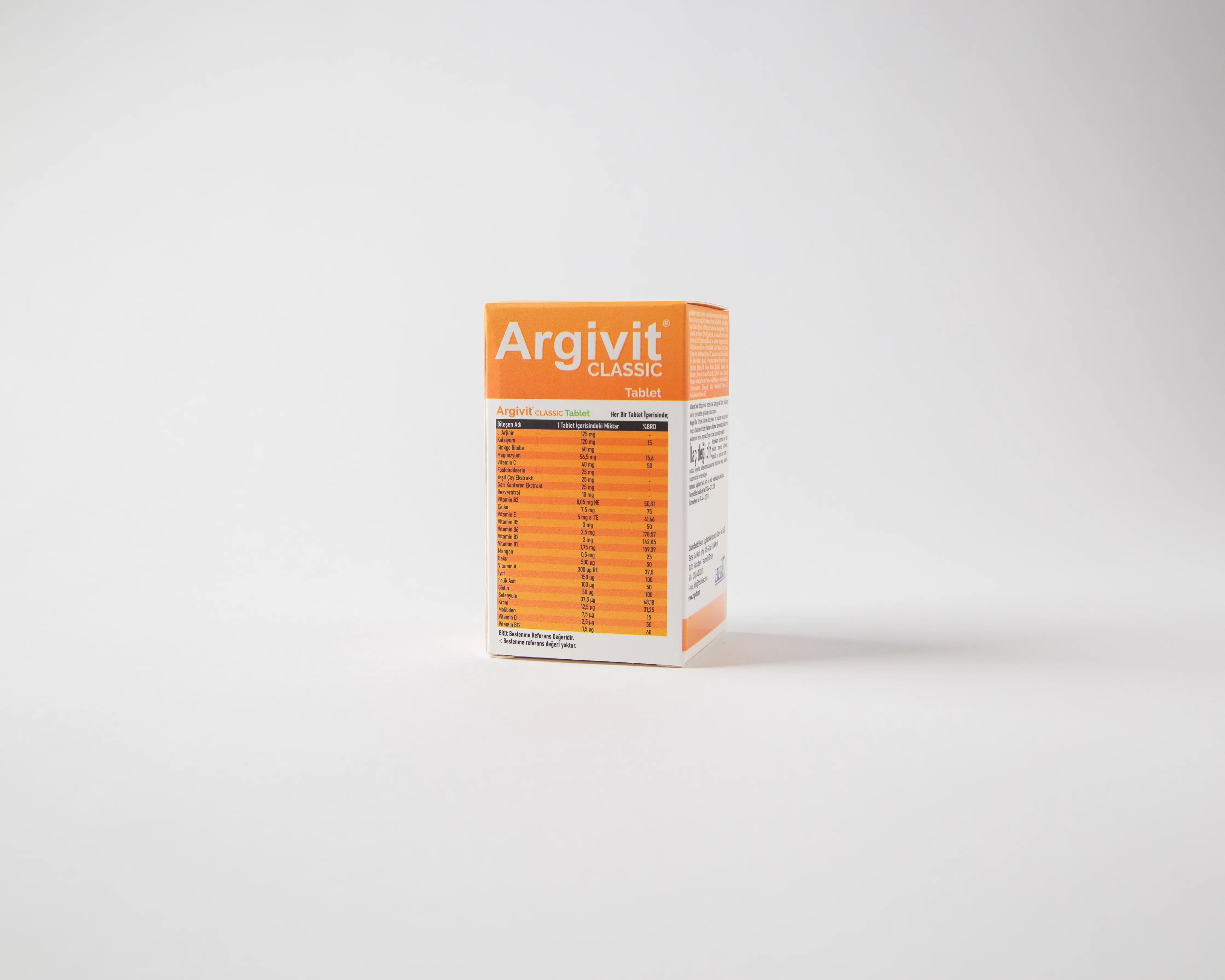 ArgiVite Classic - Food supplement to improve concentration and memory for children and teens | 30 tablets