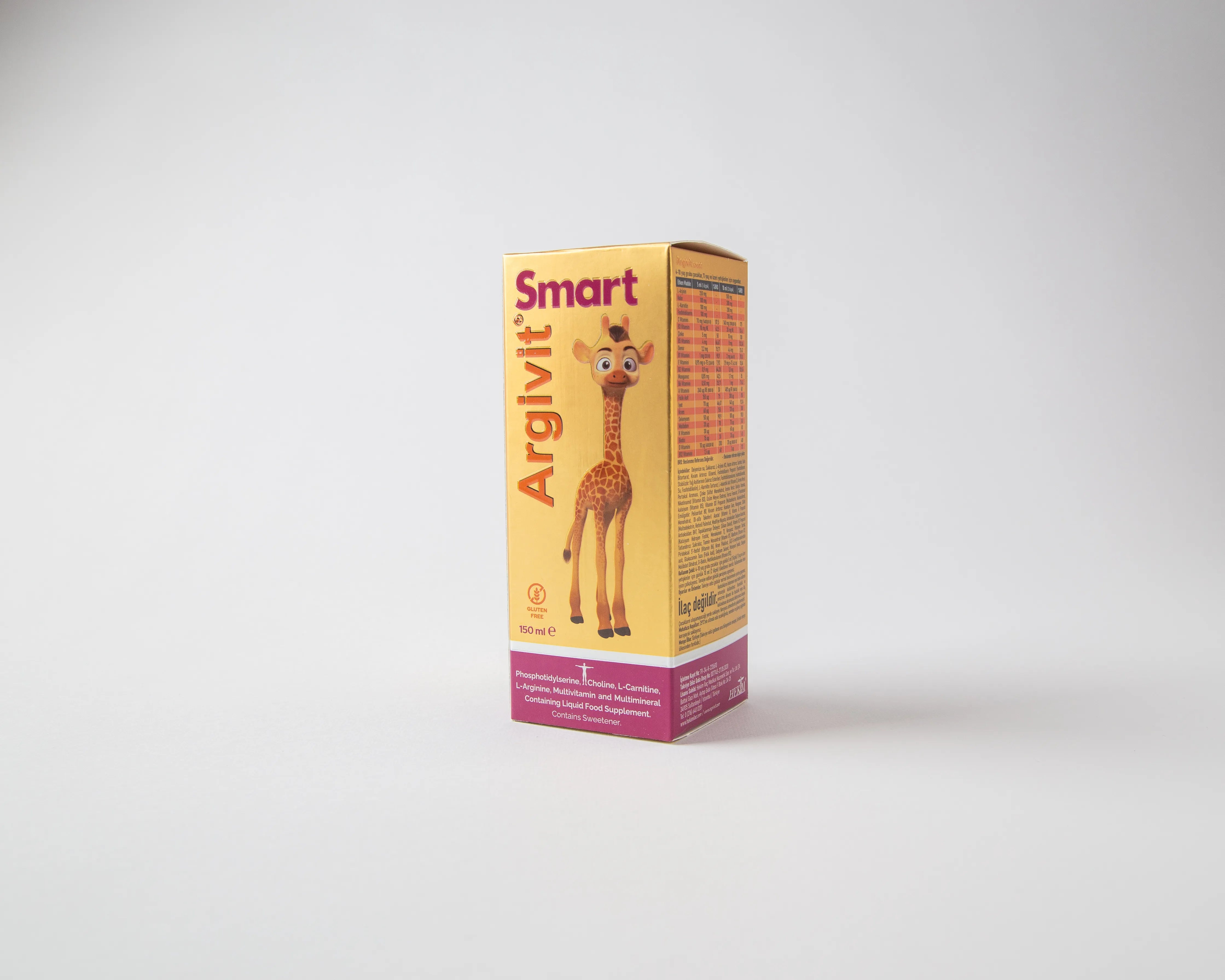 ArgiVite Smart Syrup for Kids - Supports Height, Concentration, and Mental Development | 150ml