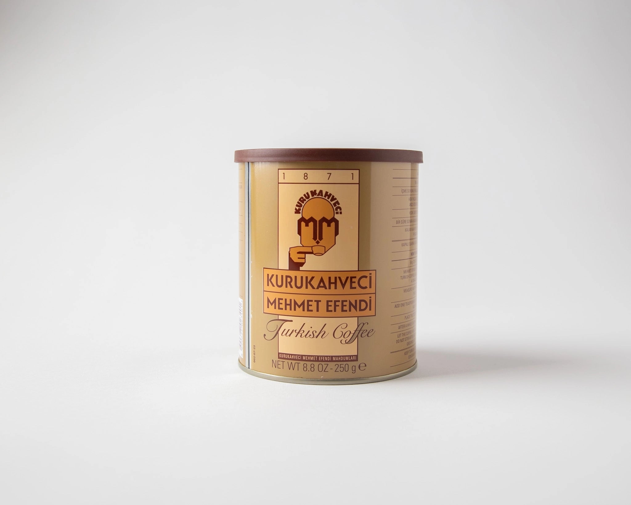 The famous Turkish coffee of Mehmet Efendi