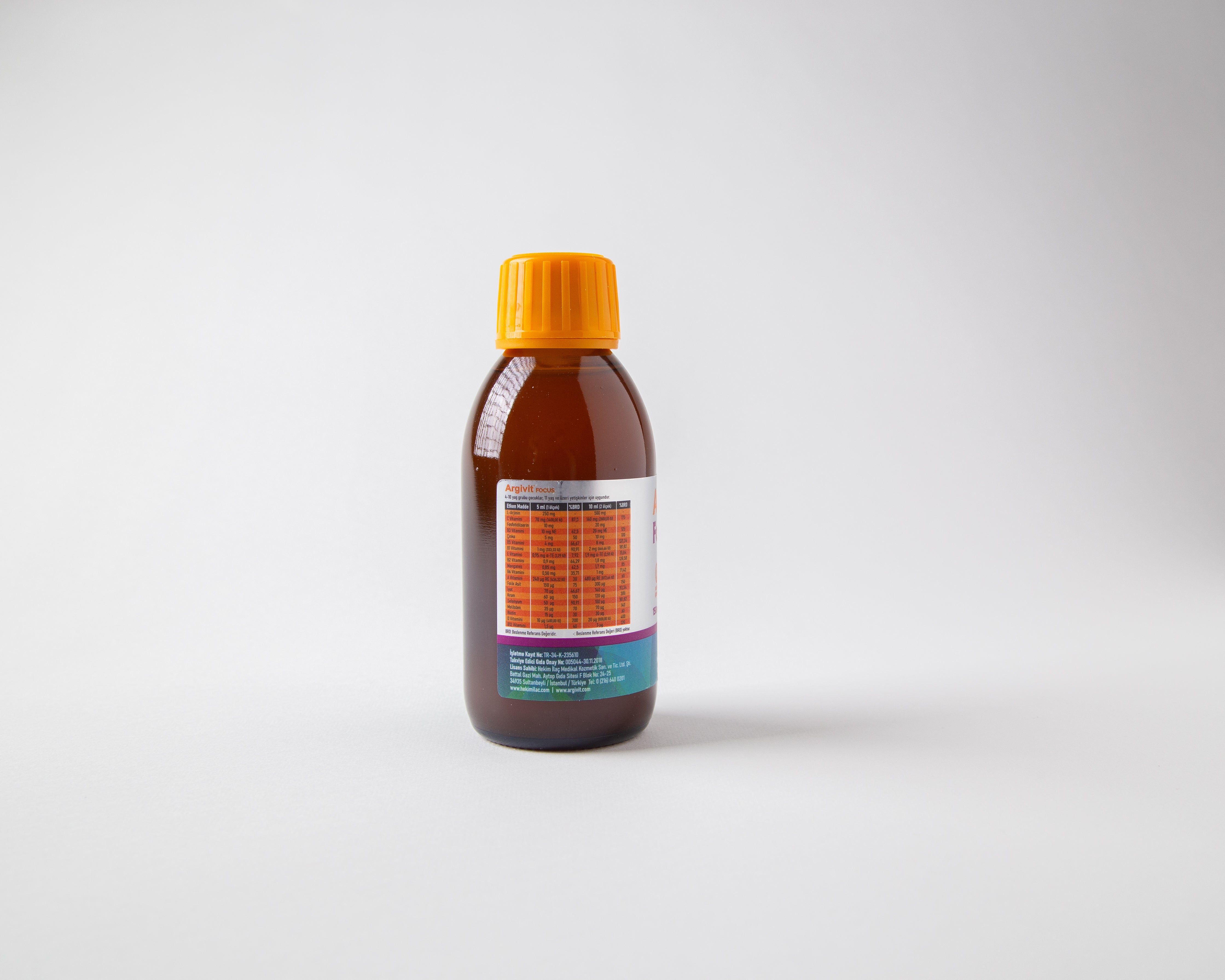 ArgiVite Focus Syrup - Supports Intelligence, Growth, and Immunity for Children | 150ml