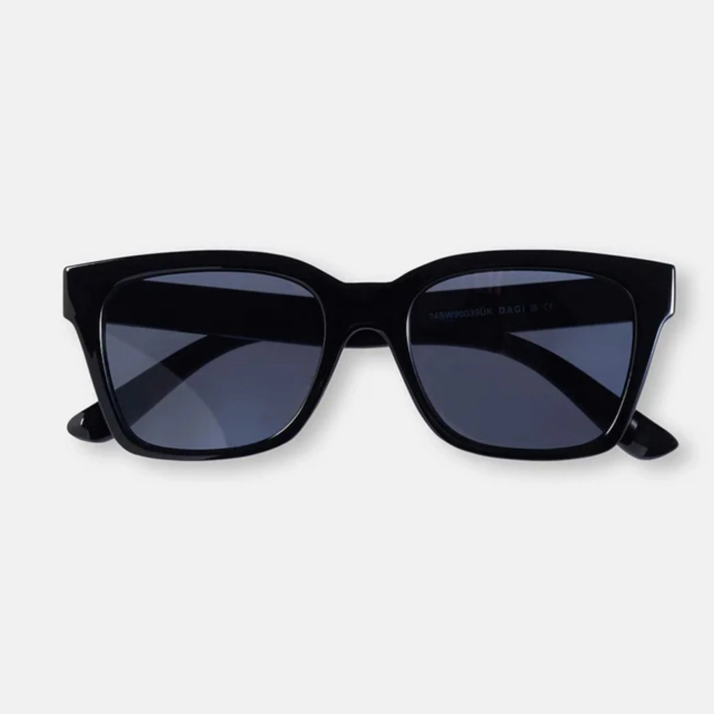 Women's Sunglasses - Black Embellished Design