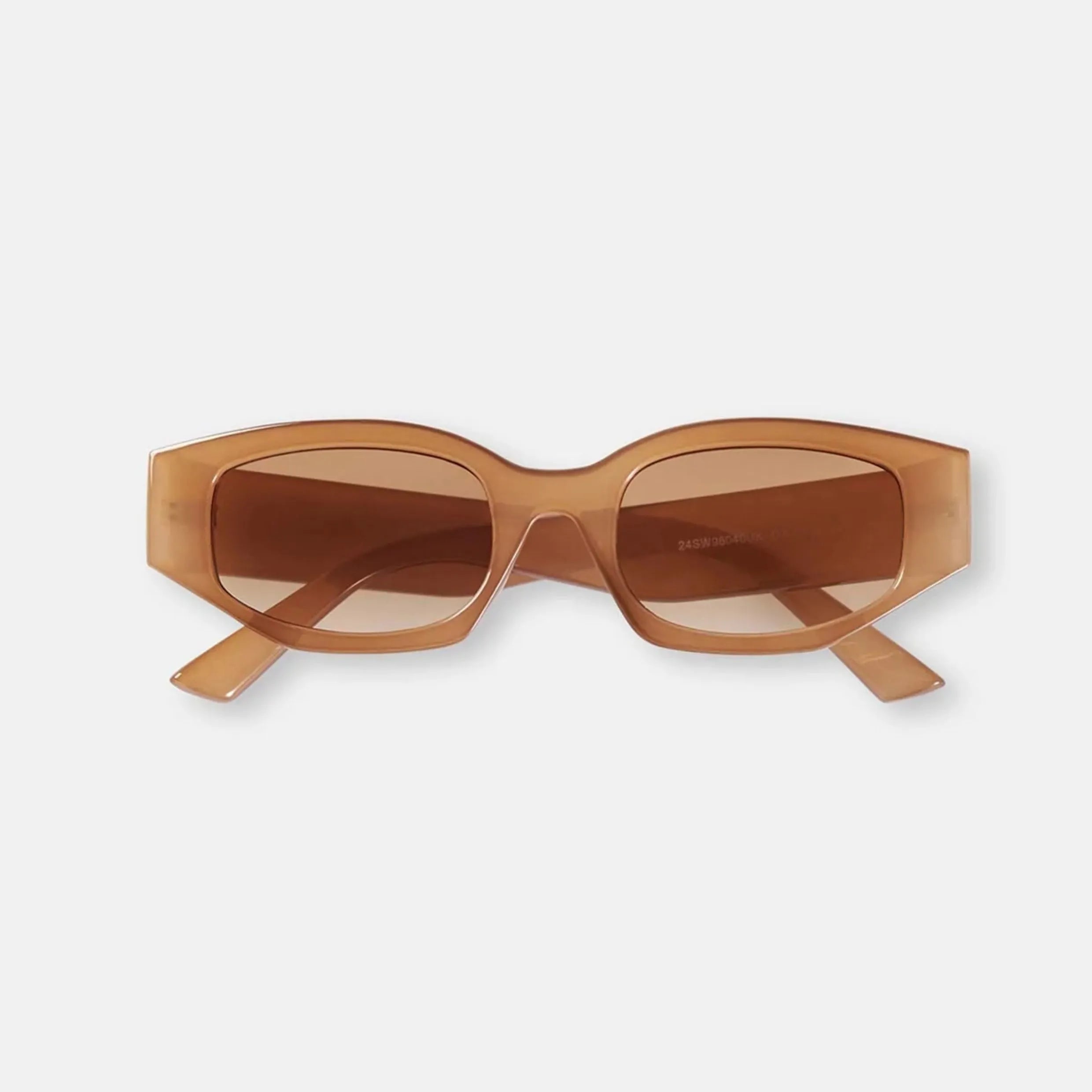 Women's Sunglasses - Stylish Brown Design