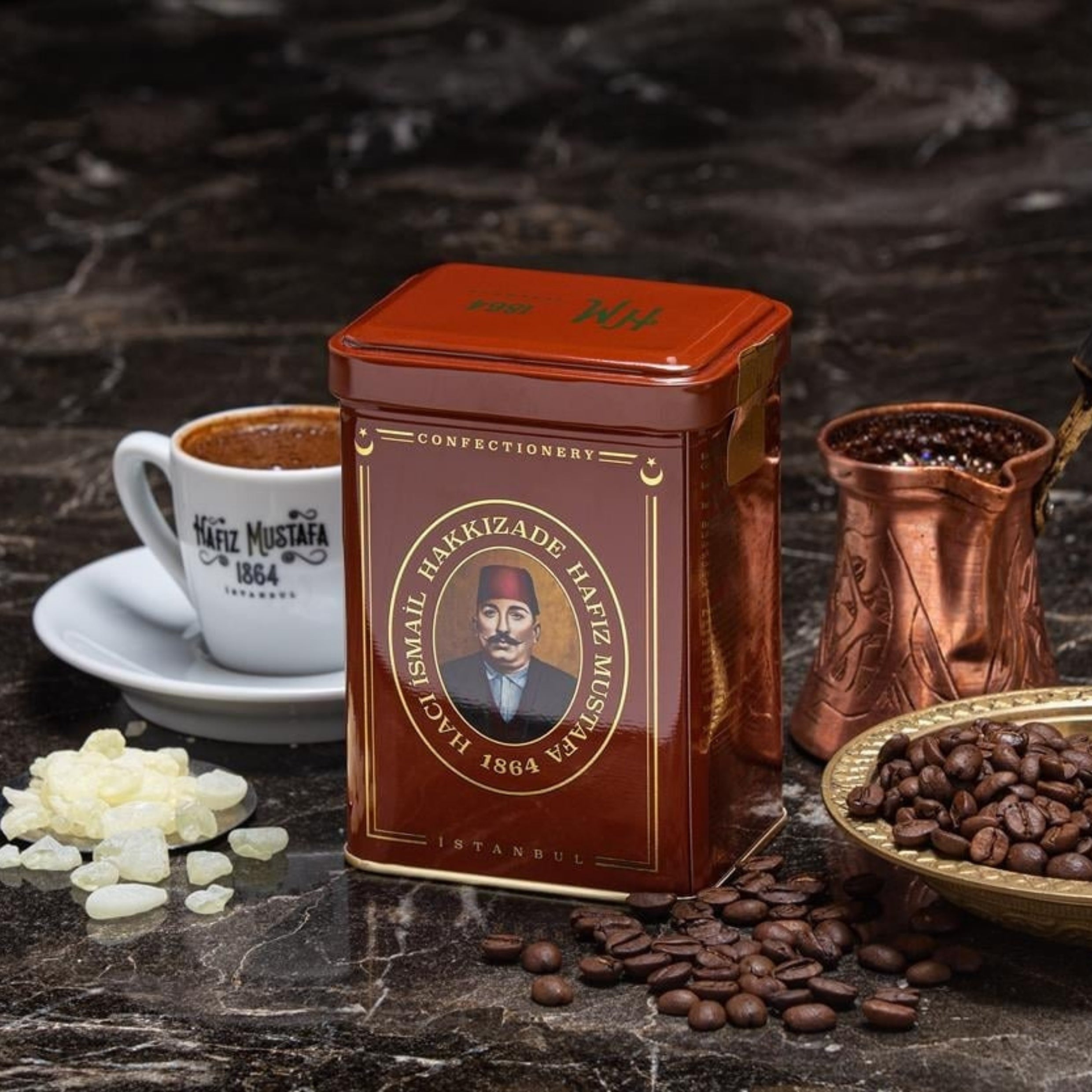 Turkish coffee with mastic 170 grams from Hafez Mustafa