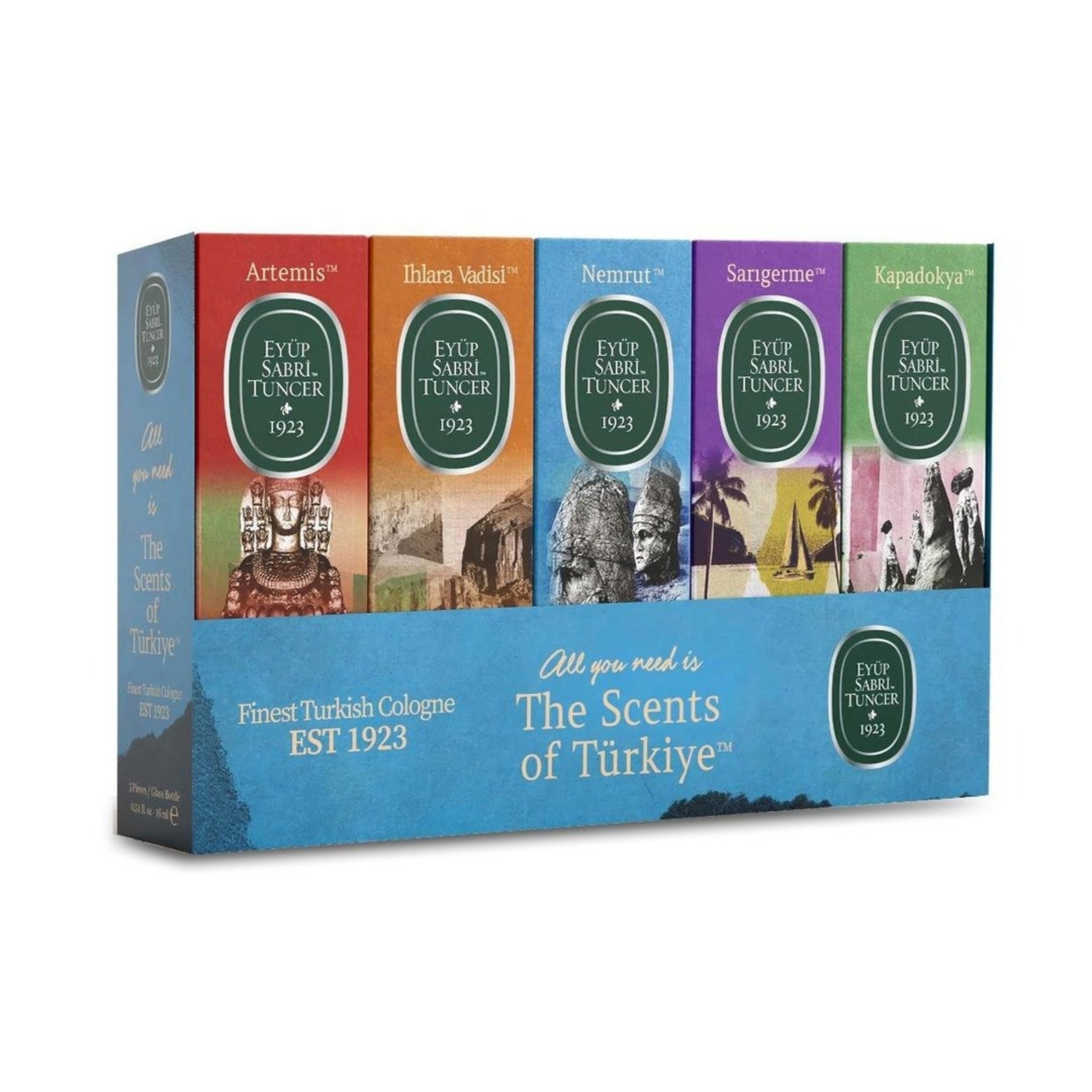 Citrus Cologne Set of 5 - 16 ml each - Ayoub Sabry