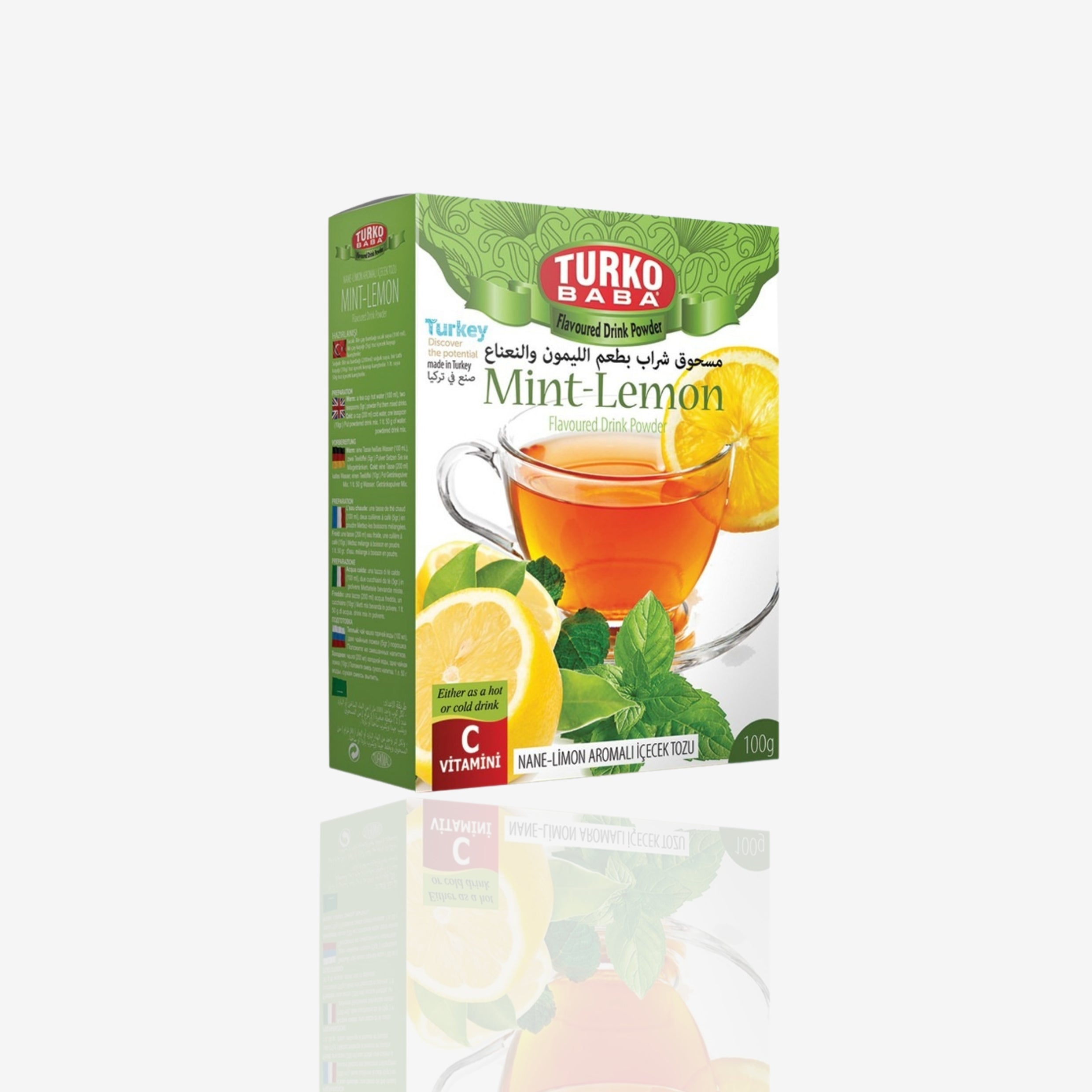 شاي الأعشاب الطبيعية من توركوبابا