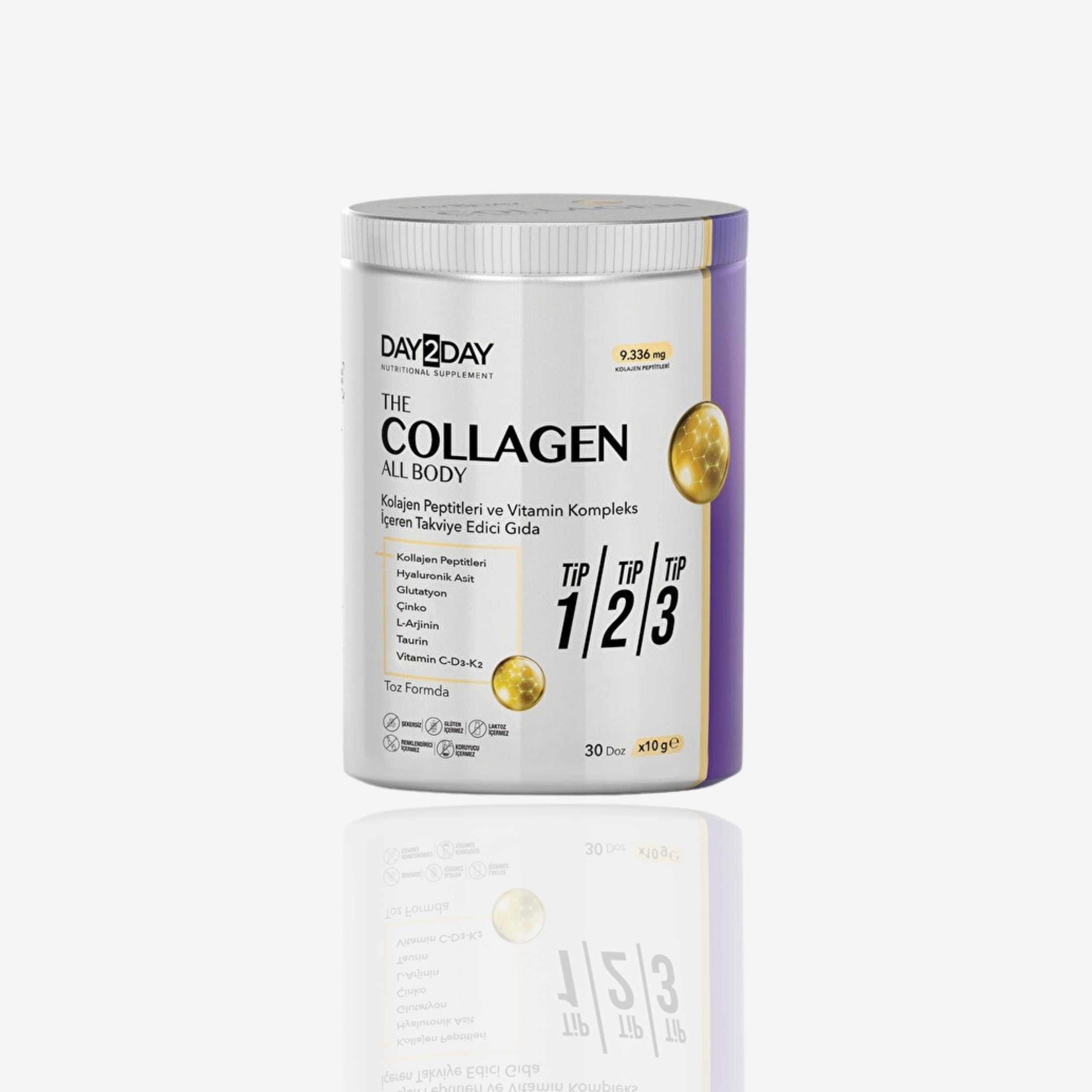 Collagen Type 1,2,3 - 300 g - Day to Day