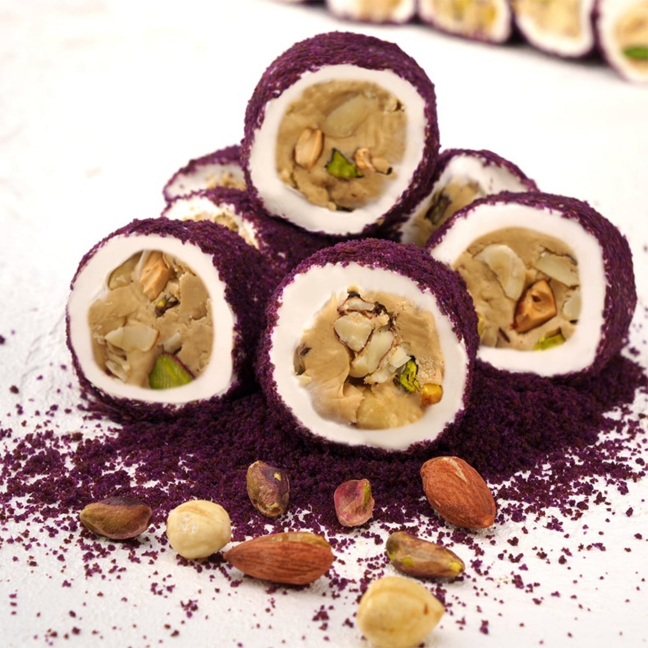 Sultan Turkish Delight Filled with Chocolate - 500g