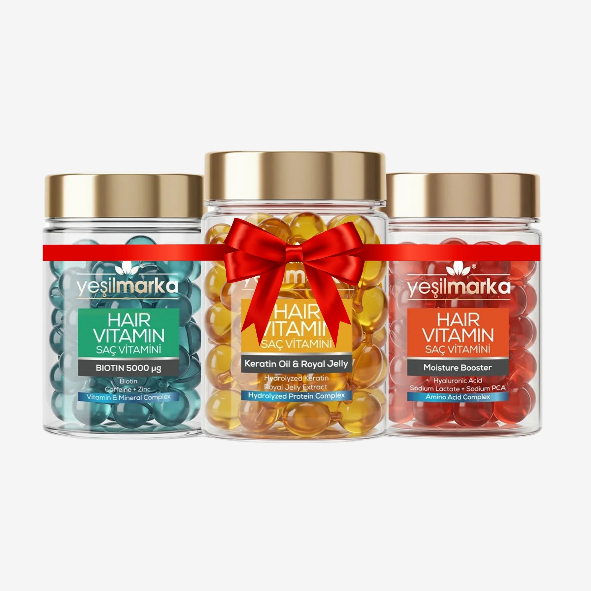 فيتامينات الشعر من يشيل ماركة - عرض خاص 3 علب