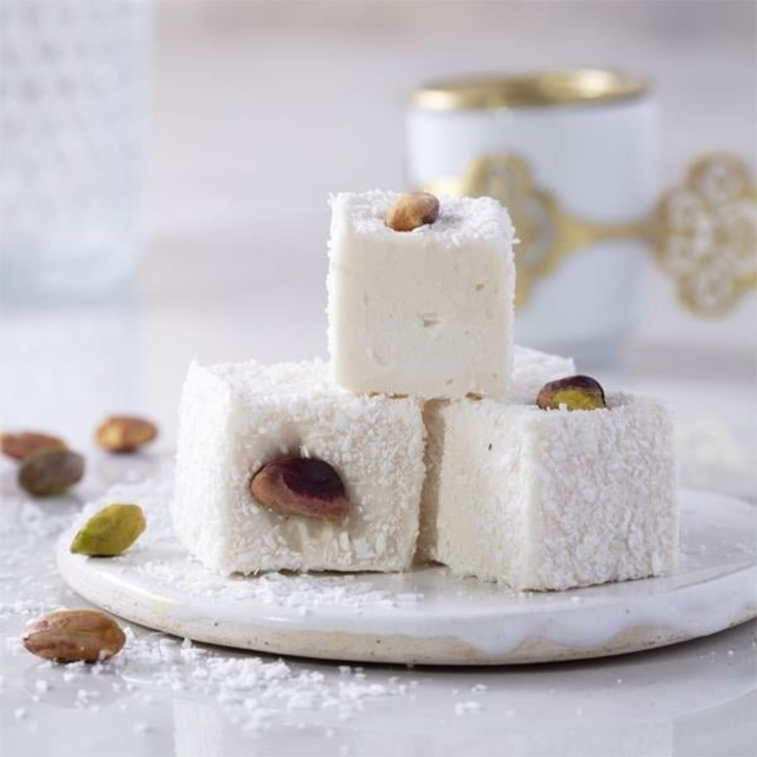 راحة حلقوم تركية محشوة بالمكسرات من شيكارجي جافر إيرول