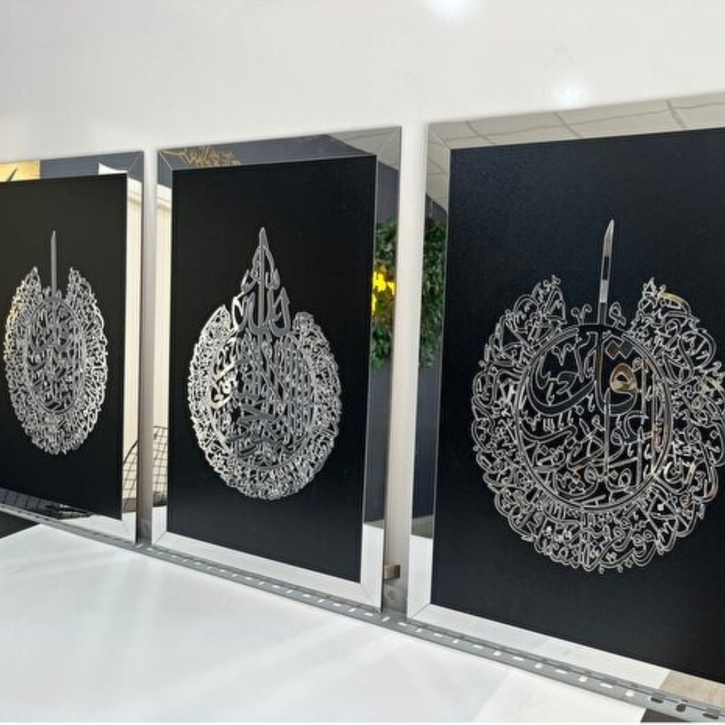 لوحات إسلامية من خشب MDF مقطوعة بالليزر من تصميم نوما كونسيبت Numa Concept