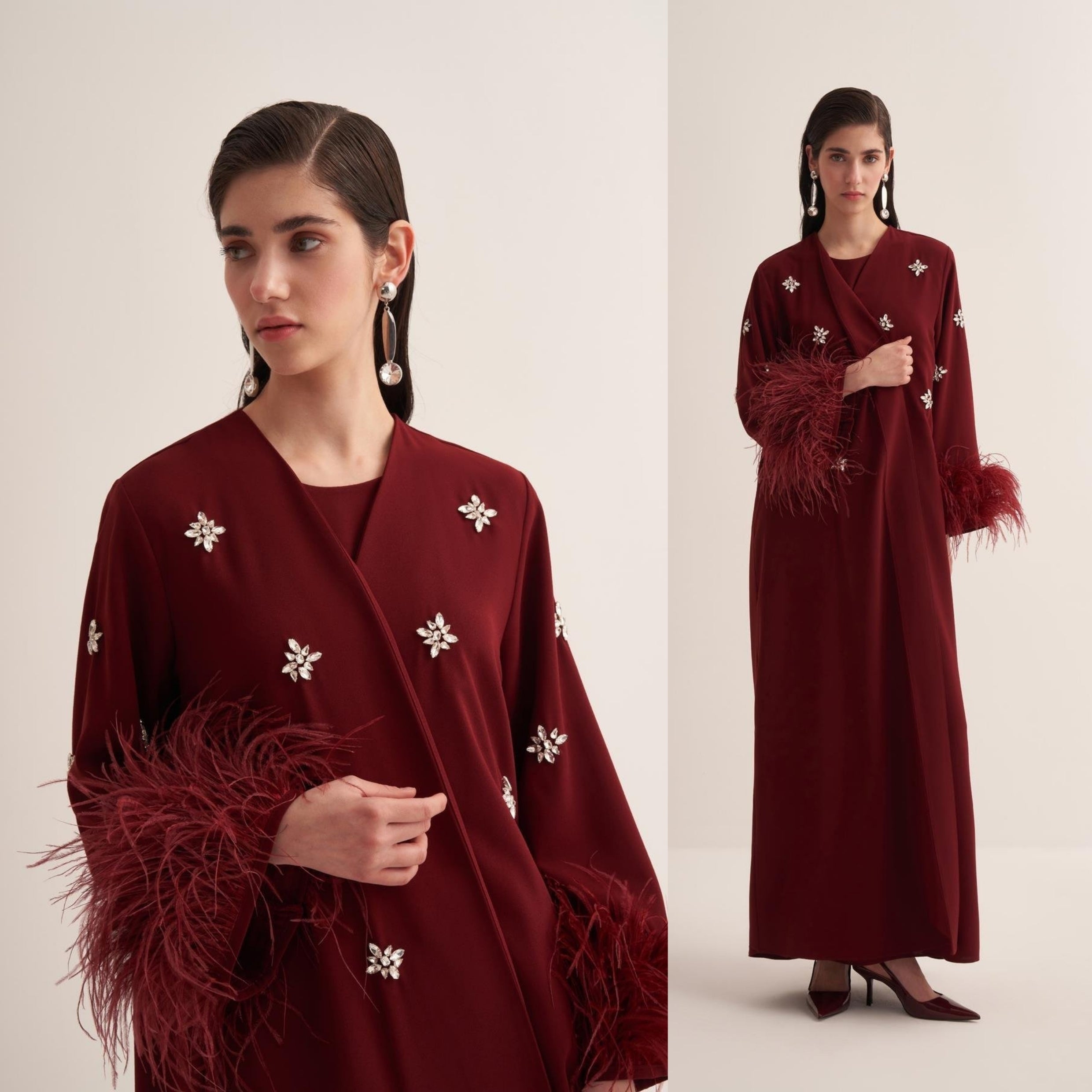 عباية إليسا – أناقة لافتة بألوان عصرية alsheikhabaya