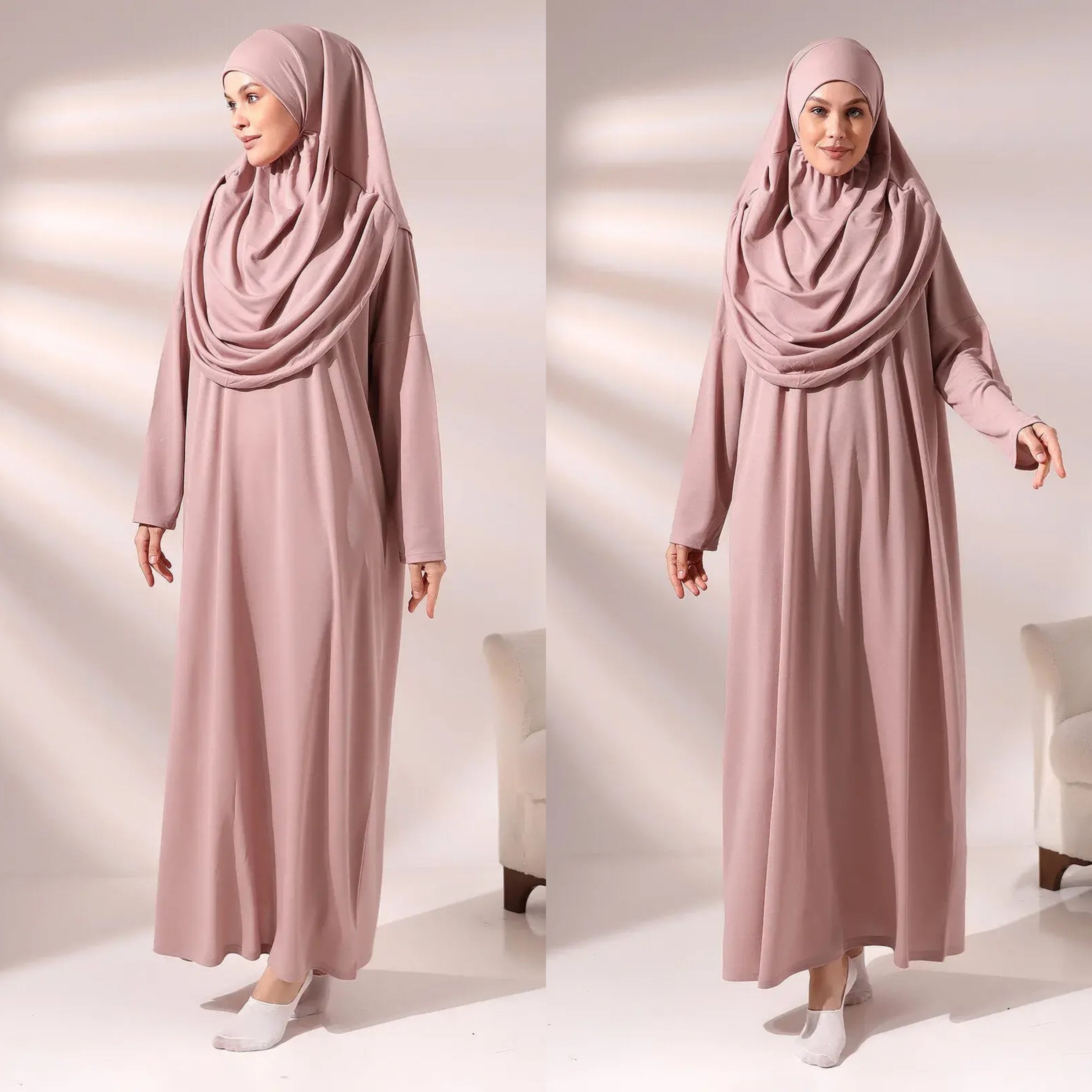 فستان صلاة قطعة واحدة – راحة وأناقة بخشوع كامل ihvan