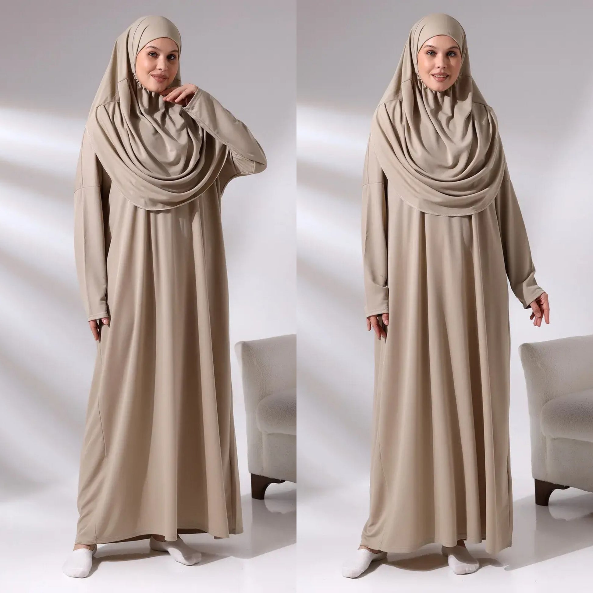 فستان صلاة قطعة واحدة – راحة وأناقة بخشوع كامل ihvan