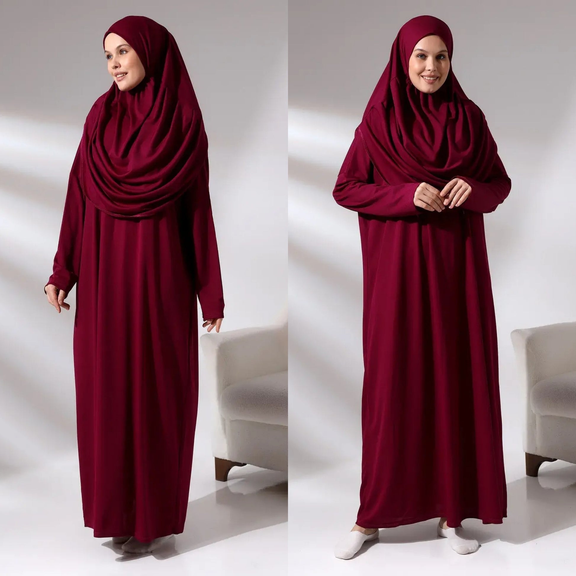 فستان صلاة قطعة واحدة – راحة وأناقة بخشوع كامل ihvan