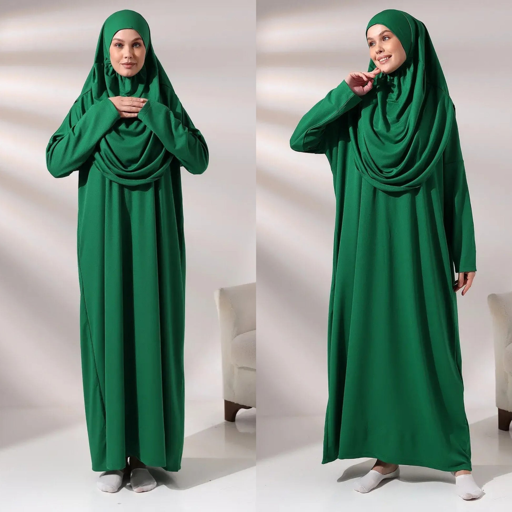 فستان صلاة قطعة واحدة – راحة وأناقة بخشوع كامل ihvan