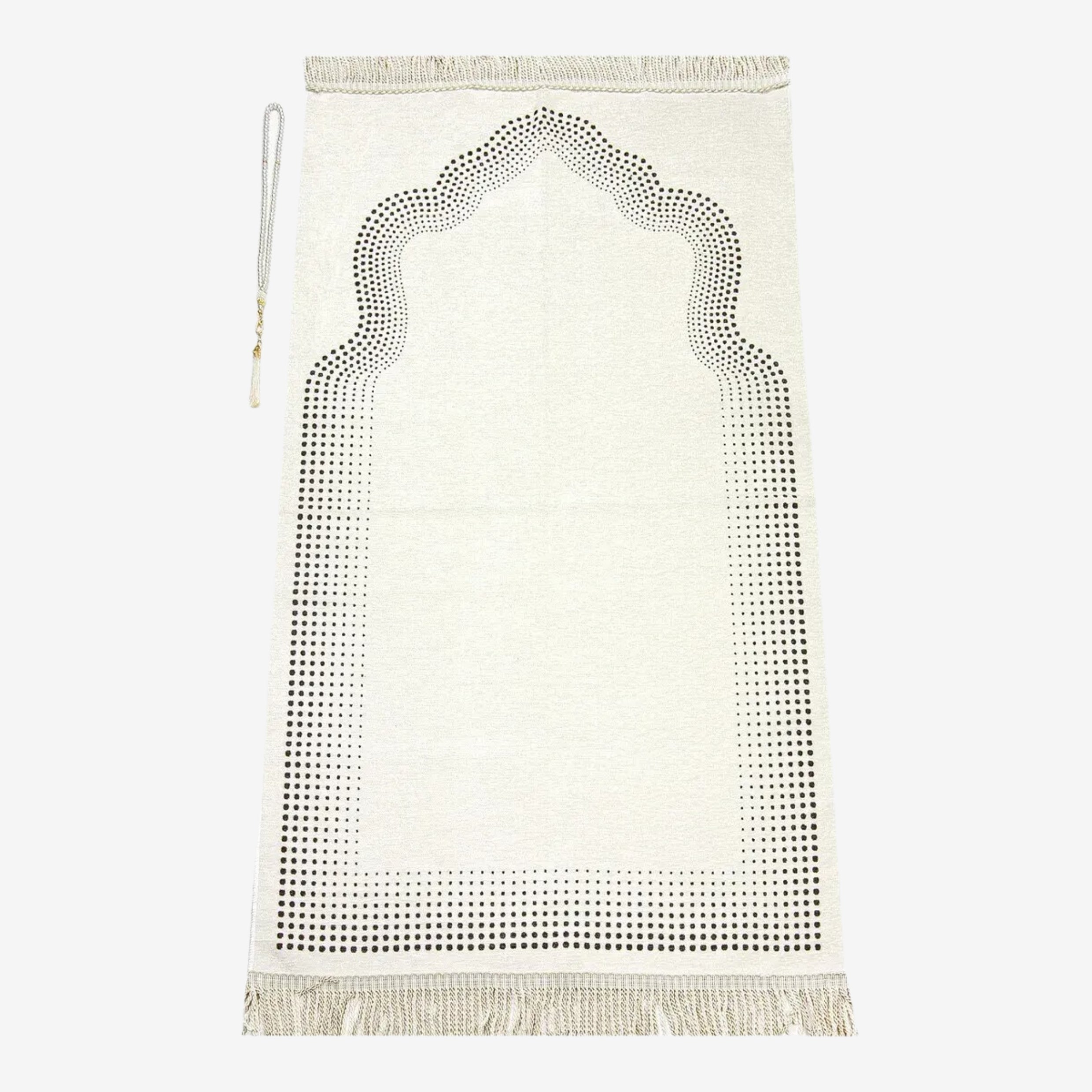 سجادة صلاة من الشانيل السادة بنقش المحراب ihvan