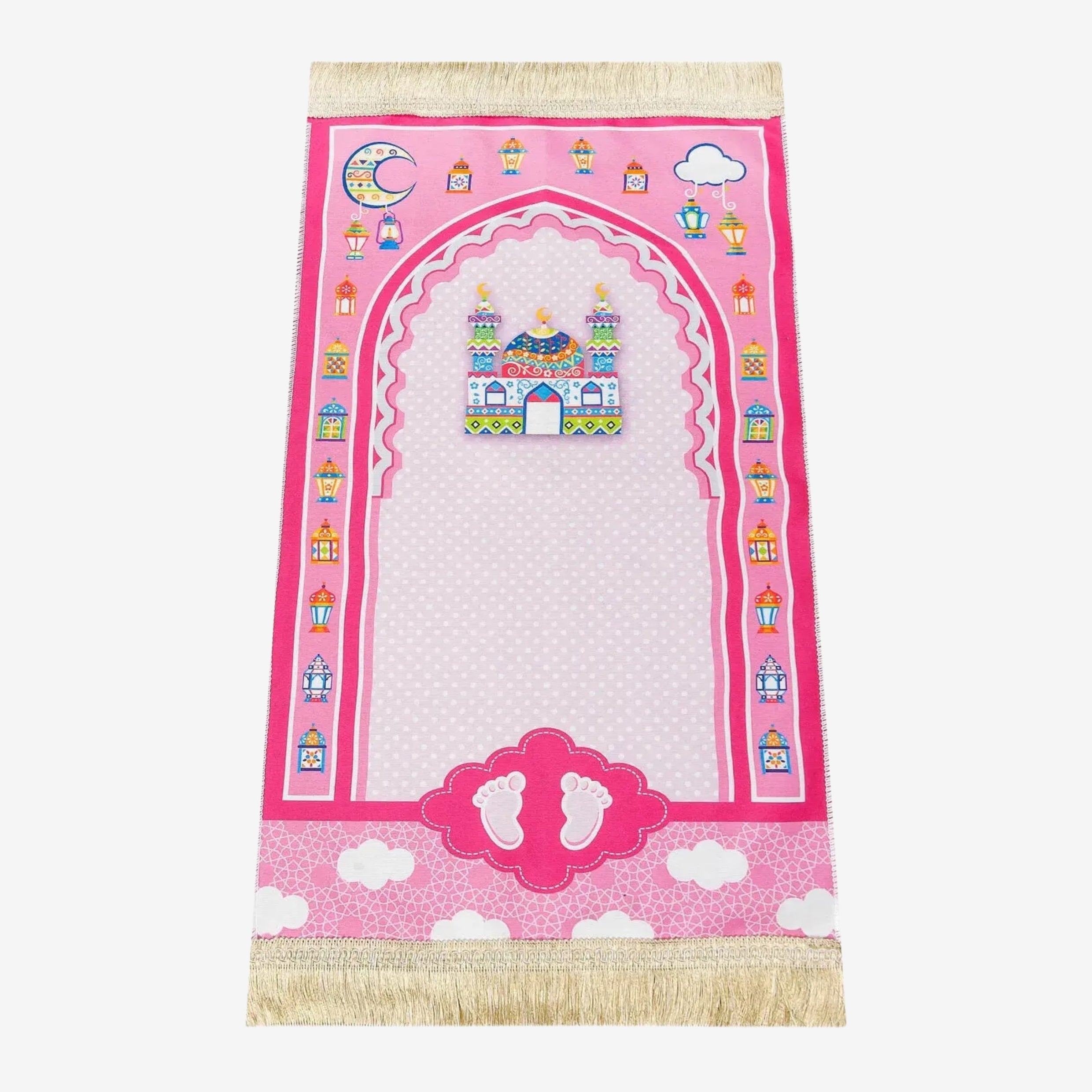 سجادة صلاة للأطفال بطباعة رقمية مميزة ihvan