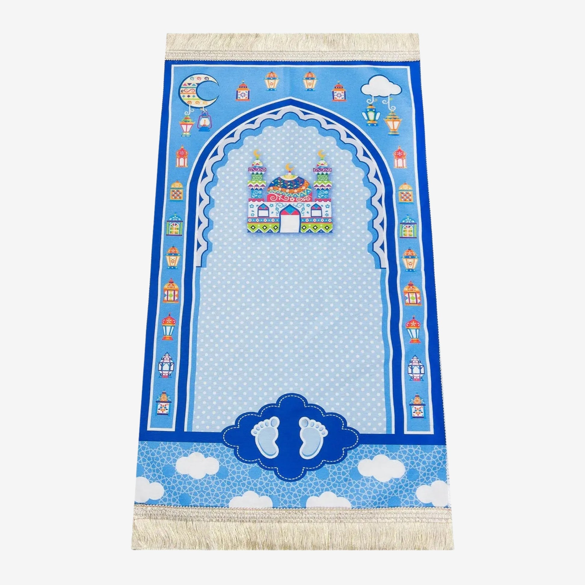 سجادة صلاة للأطفال بطباعة رقمية مميزة ihvan