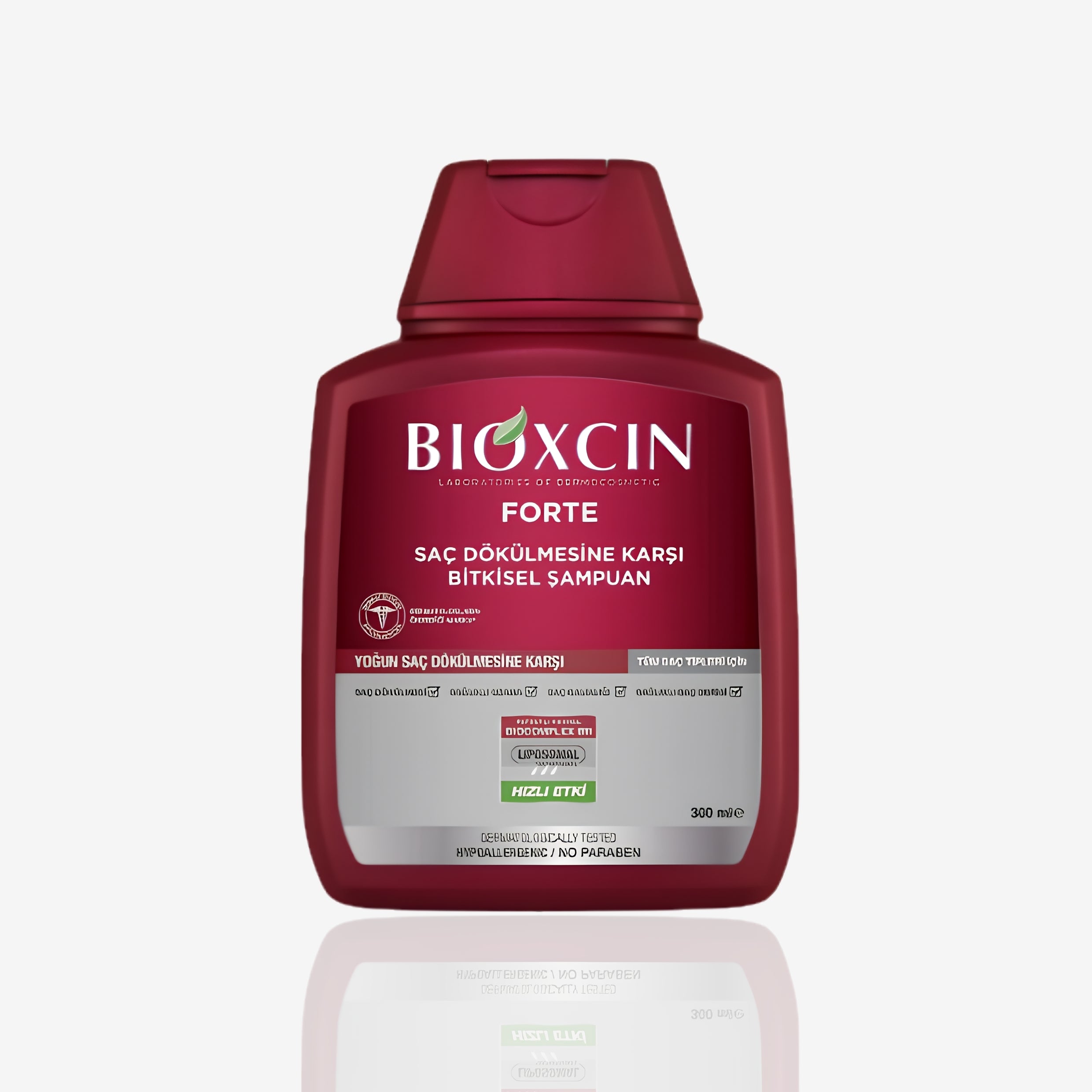 شامبو Bioxcin Forte لجميع أنواع الشعر – 300 مل