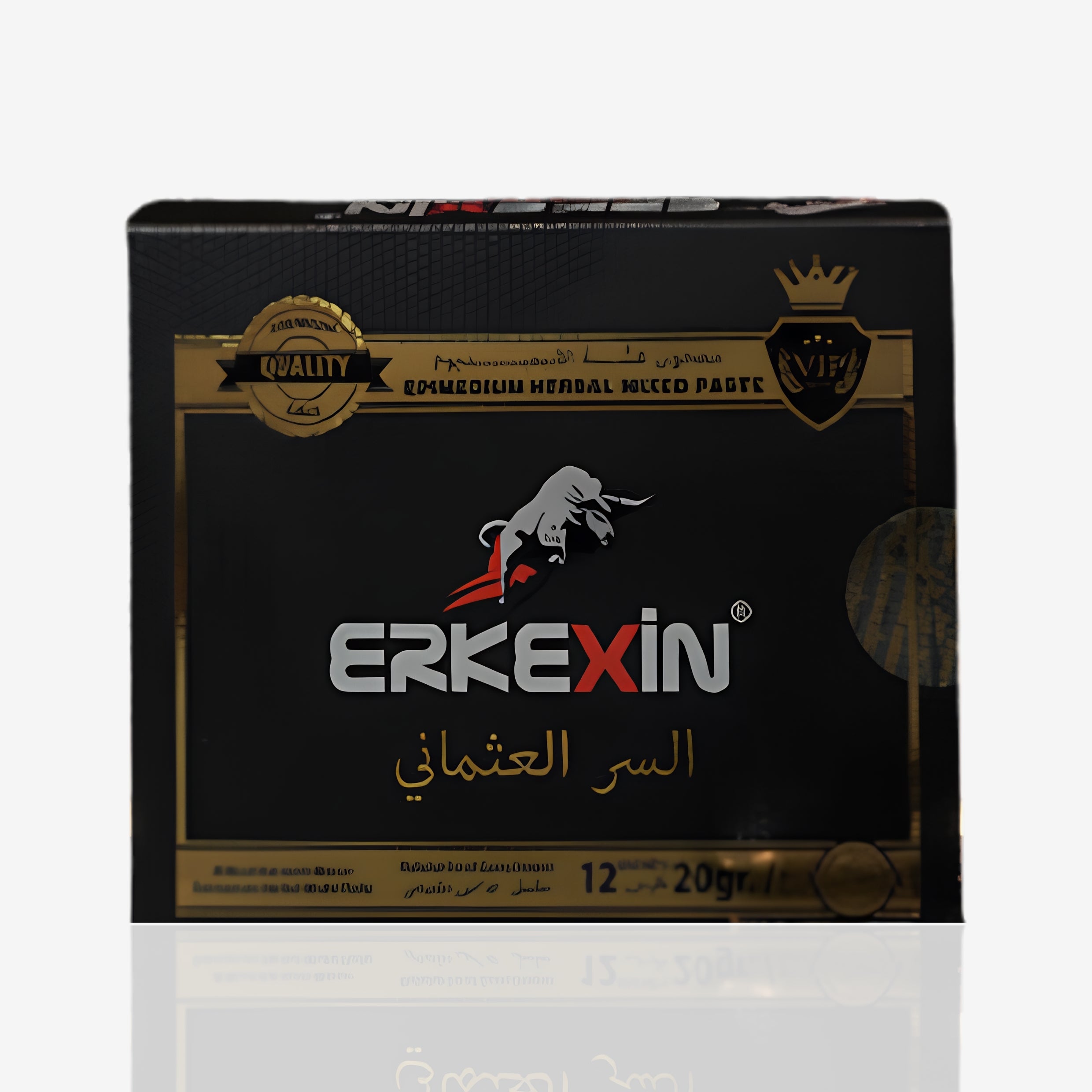 معجون Erkexin العشبي للرجال – 20 جم × 12 ظرف
