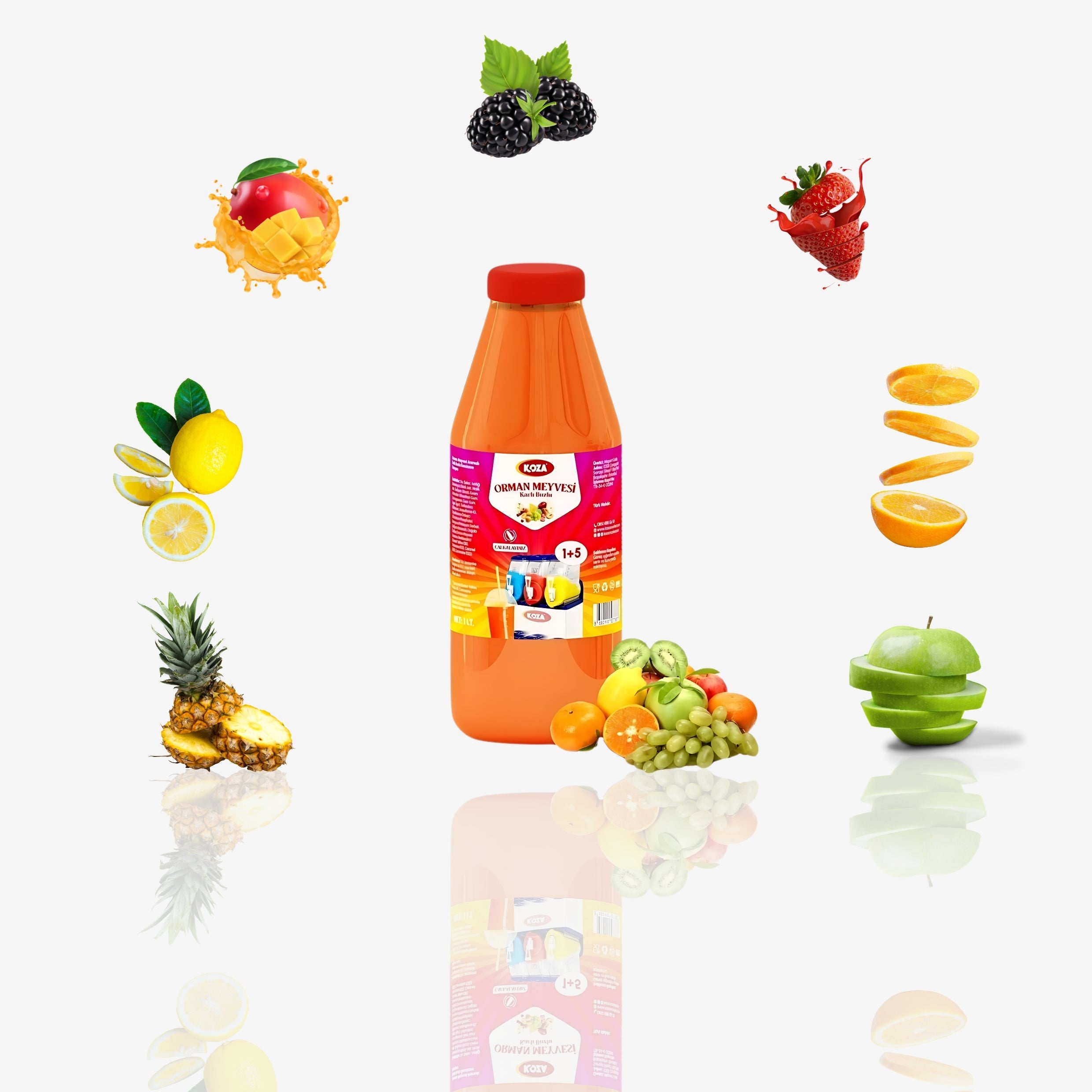 Koza Slush Center | Natural and Refreshing Flavors