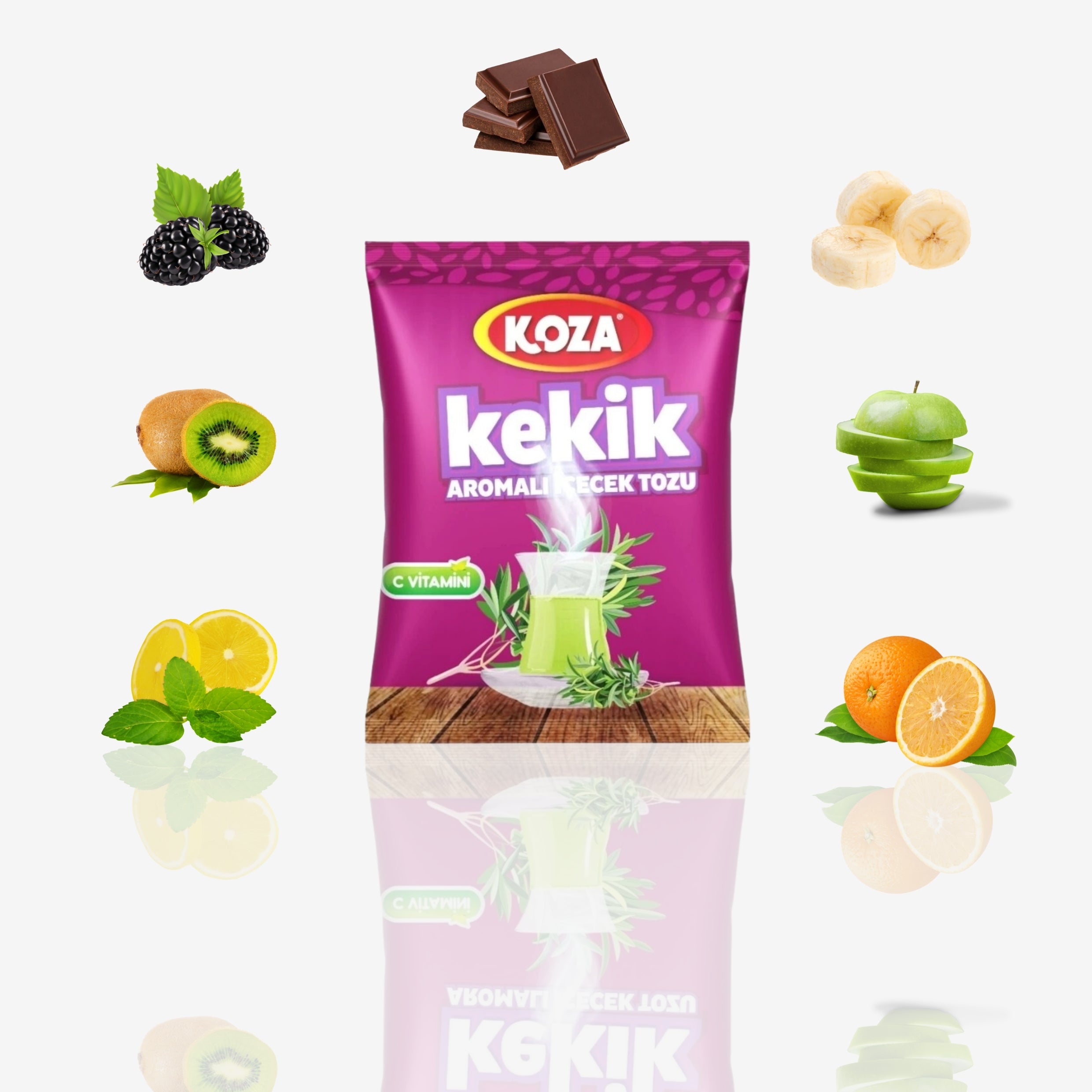 Koza Instant Powder Drink – Vitamin Rich Flavors