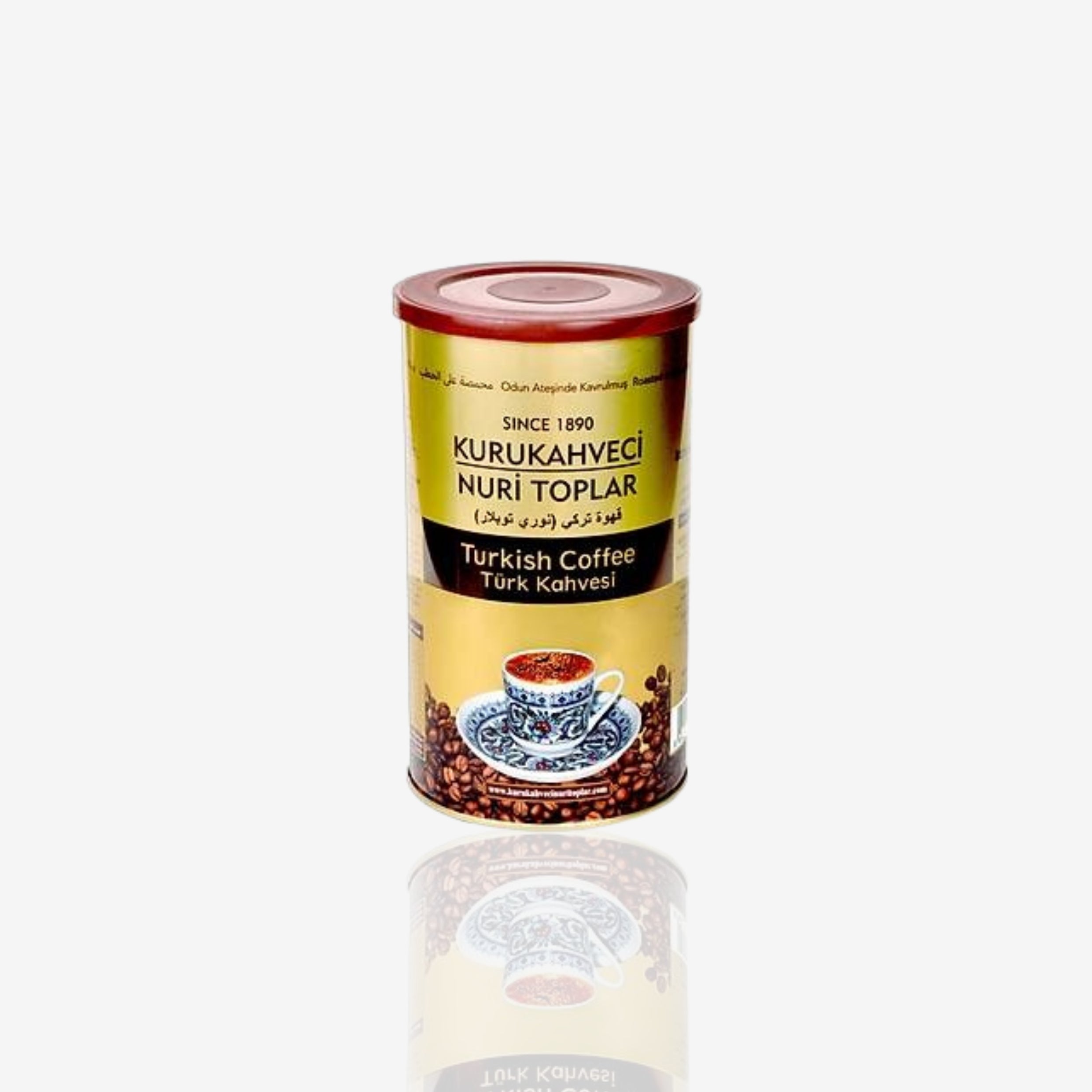 Turkish coffee with cardamom 250 grams - Nuri Toplar