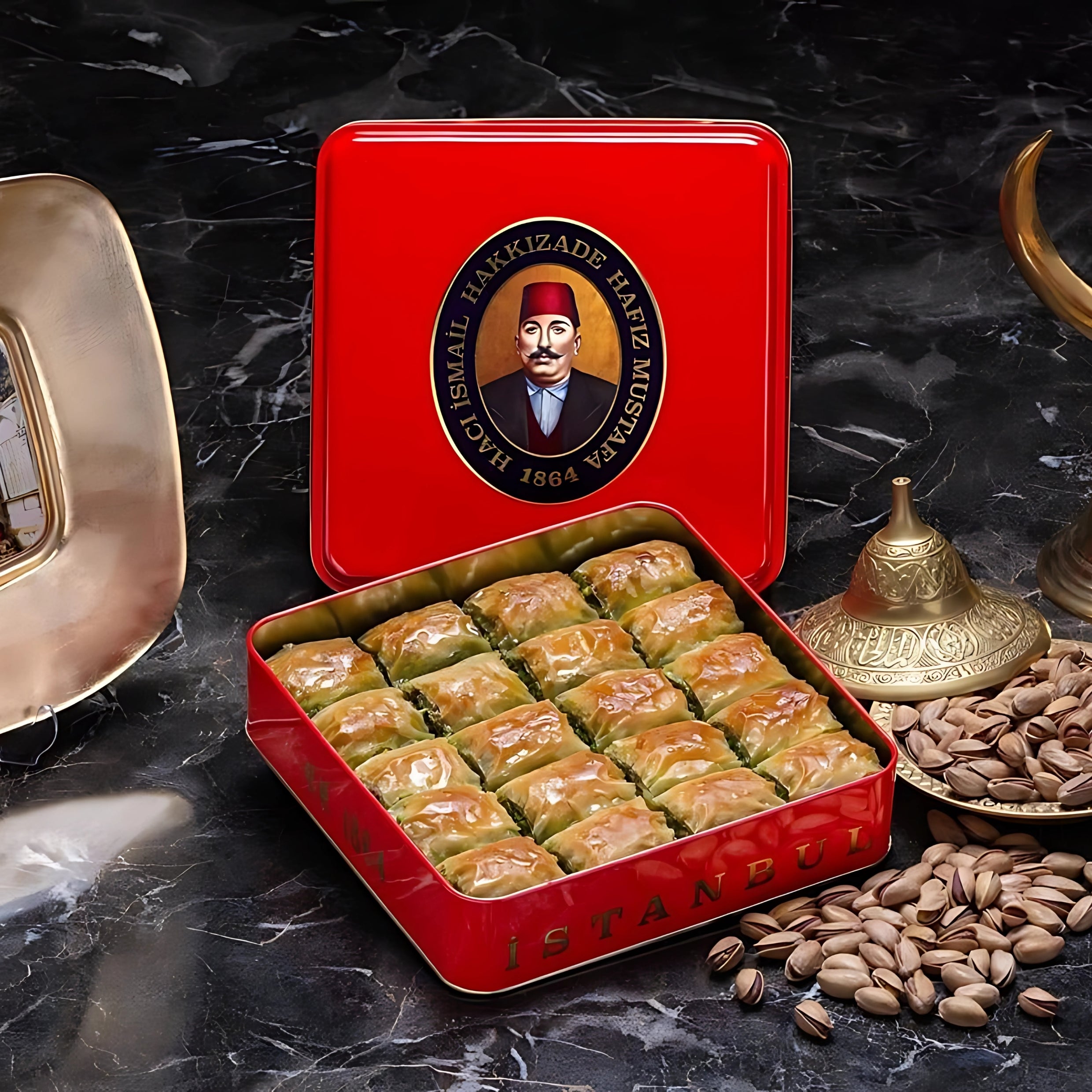 Ankara Baklava with Pistachios by Hafiz Mustafa