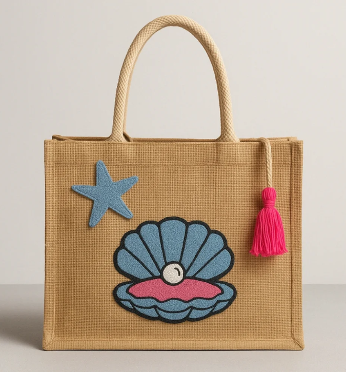 شنطة Pearl المصممة بتقنية Punch – أناقة الحرف اليدوية على طراز الشارع