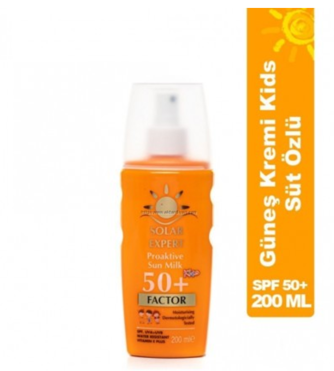 واقي شمس Aktardiyari - SPF 50+ للأطفال - 200 مل